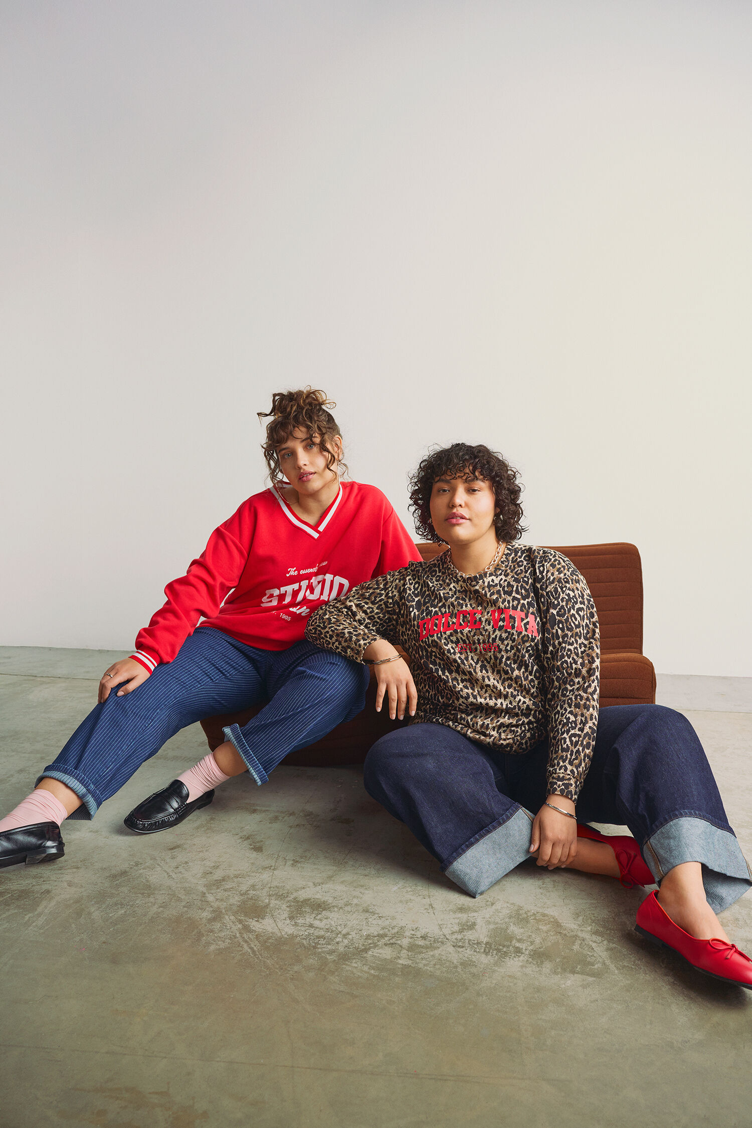 Zizzi Leopard et couleurs rouges, , Model