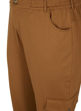 Pantalon ample avec bord élastique et poches, Rubber, Packshot image number 2