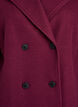 Manteau court &agrave; boutonnage crois&eacute;, Bordeaux fonc&eacute;, Packshot image number 2