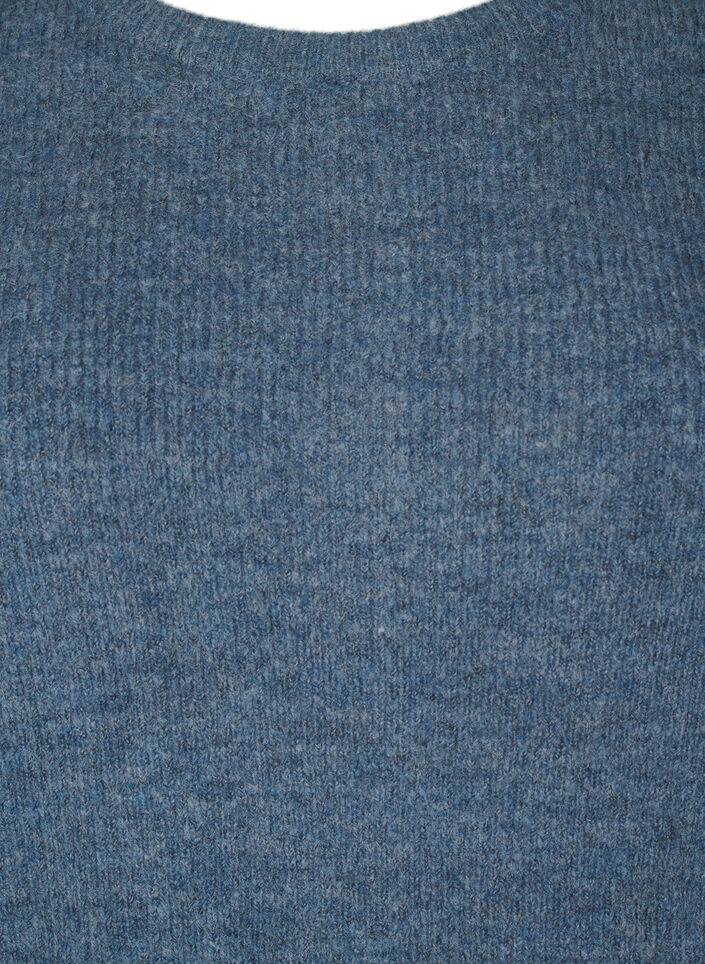 Pull mélangé à col rond, Bering Sea Mel., Packshot image number 2