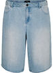 Short en jean taille haute, Bleu Clair, Packshot image number 0