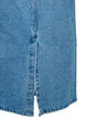 Jupe en denim mi-longue avec fente au dos, Denim Blue, Packshot image number 3