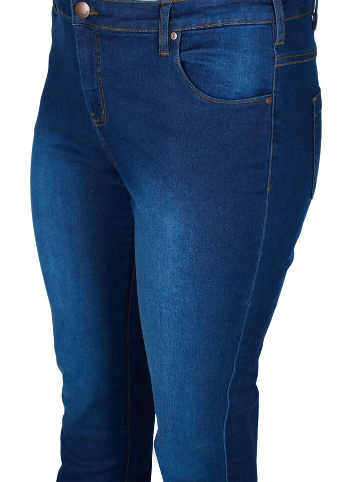 Jeans Emily Slim fit &agrave; taille r&eacute;guli&egrave;re, Bleu, Packshot image number 2