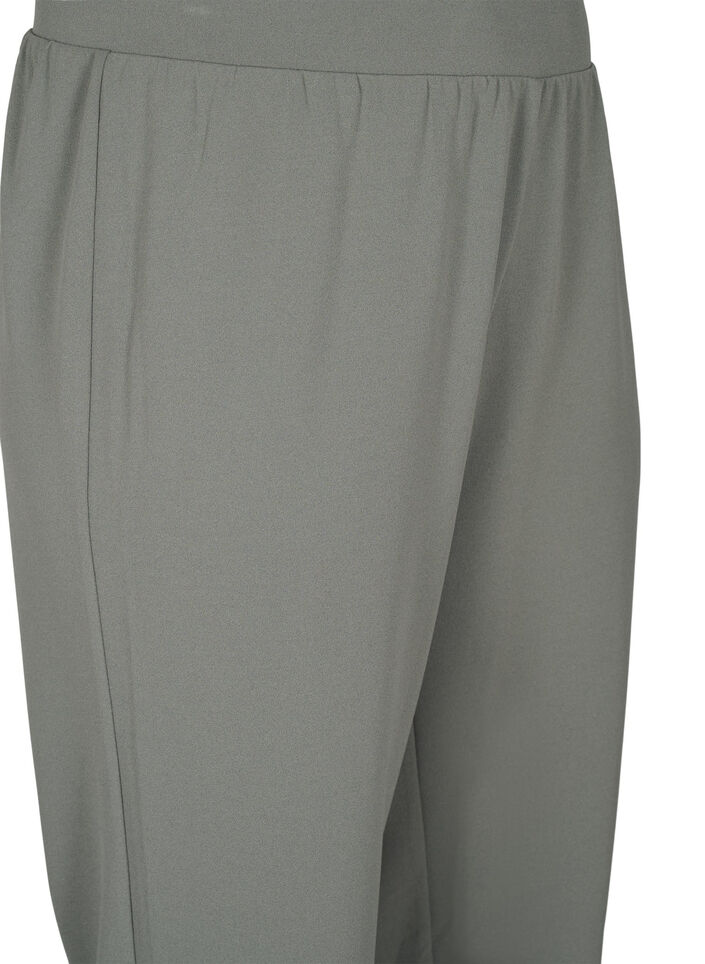 Pantalon &agrave; coupe droite, Gris, Packshot image number 2