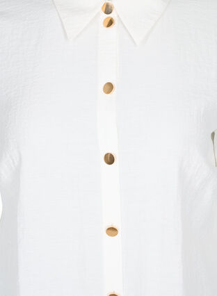 Chemise longue à manches 3/4, Bright White, Packshot image number 2