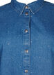 Chemise en denim avec strass et manches 3/4, Bl. Denim Rhinestone, Packshot image number 2