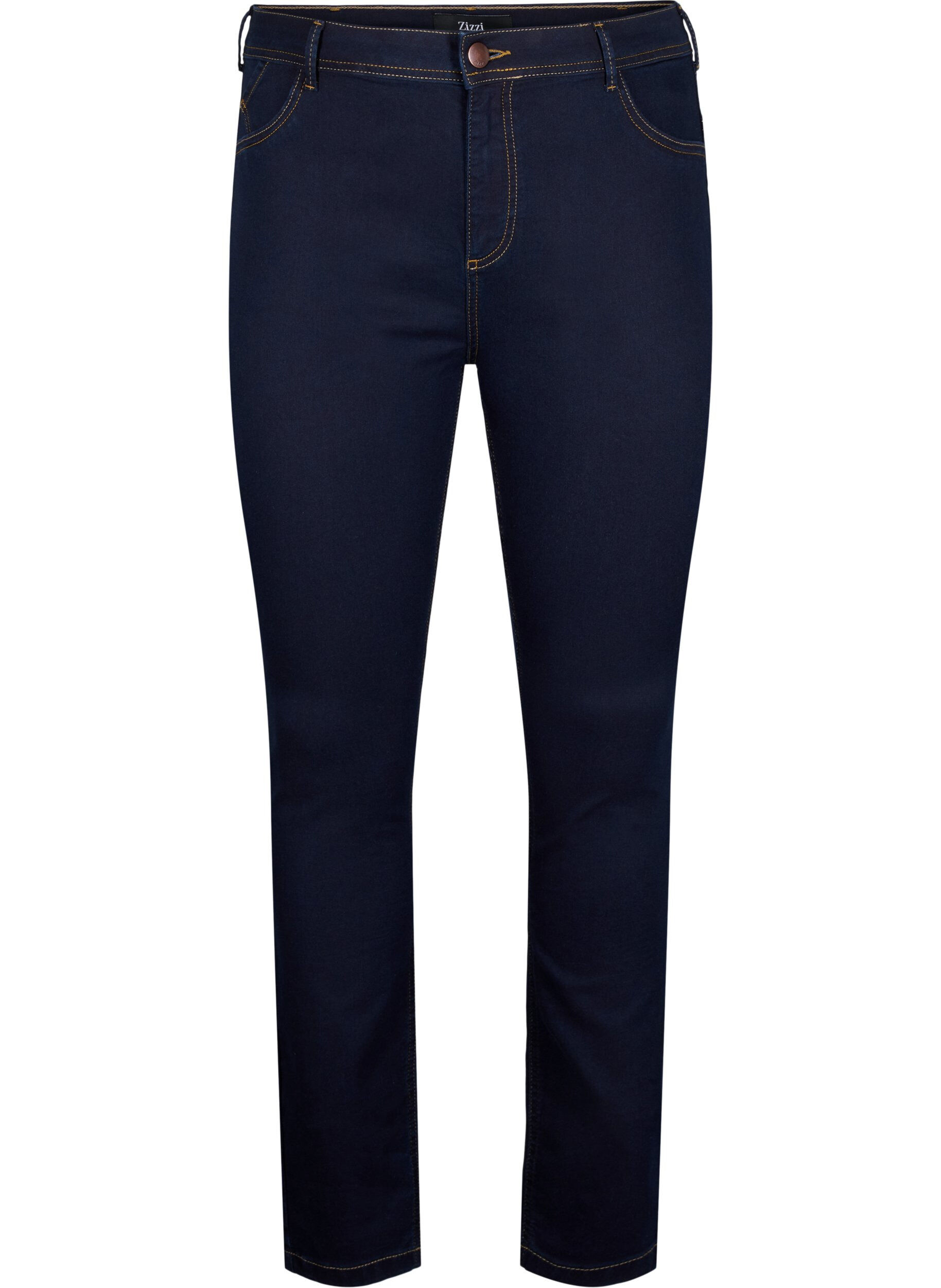 Zizzi Jean Amy coupe extra slim taille haute, Bleu, Packshot image number 0