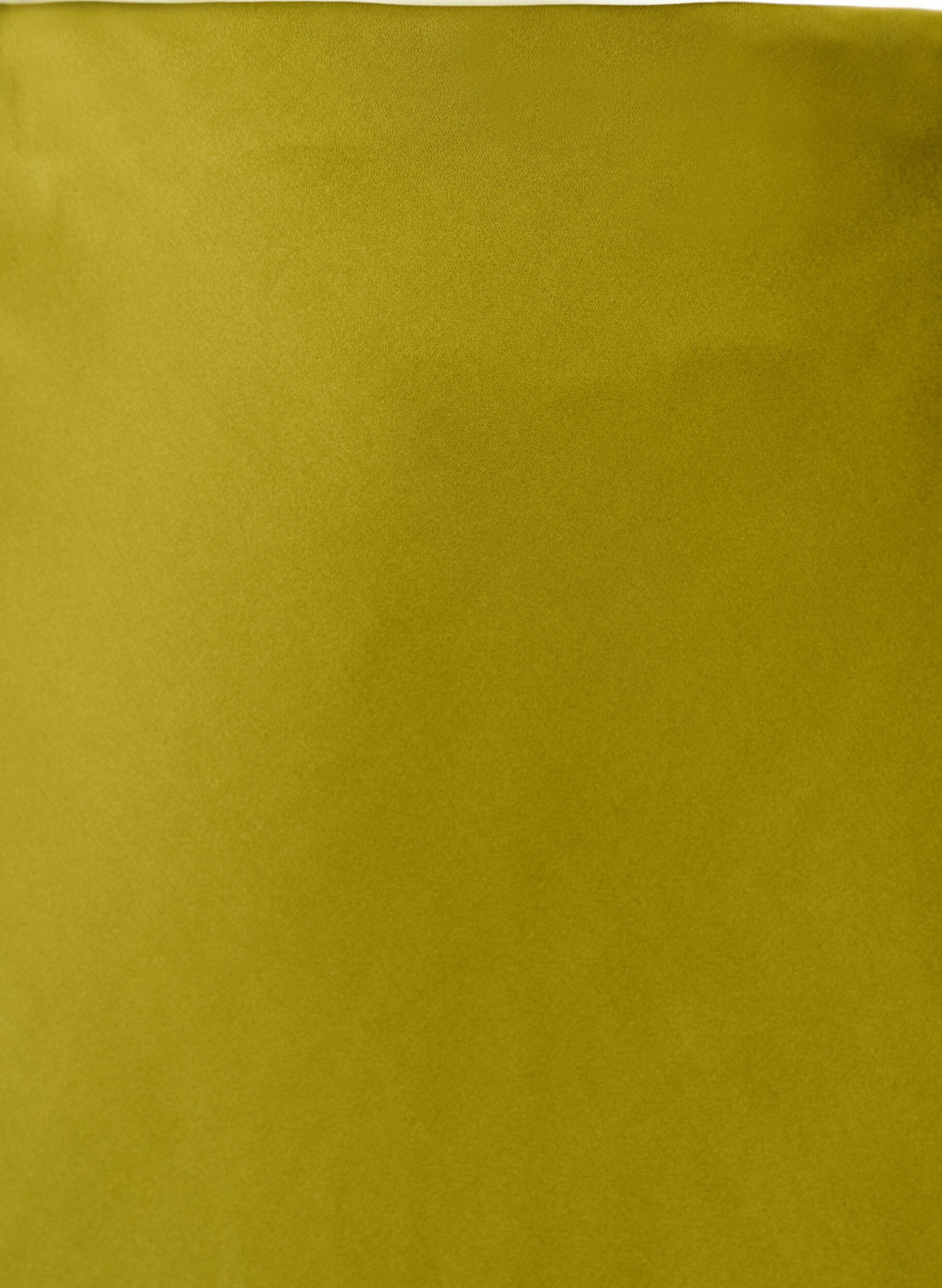 ZizziJupe midi en satin, Vert, Packshot image number 2