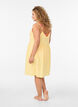 Robe de plage en coton avec des bretelles fines, Jaune clair, Model image number 2