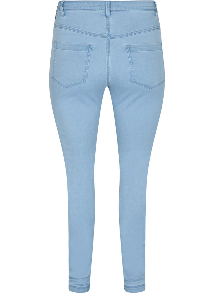 Jean Amy super slim &agrave; taille haute, Ex Lt Blue, Packshot image number 1