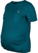 T-shirt d'entraînement de grossesse, Deep Teal, Packshot image number 0