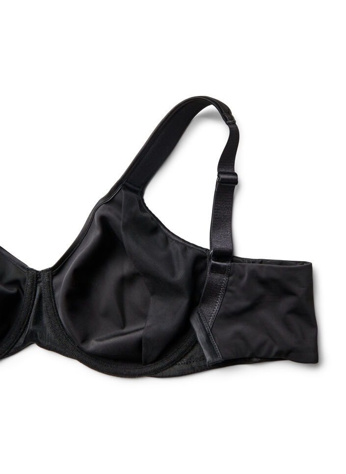 Soutien-gorge minimiseur avec bretelles rembourr&eacute;es, Noir, Packshot image number 3
