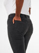 Jeggings en coton m&eacute;lang&eacute;, Grey Denim, Model image number 2