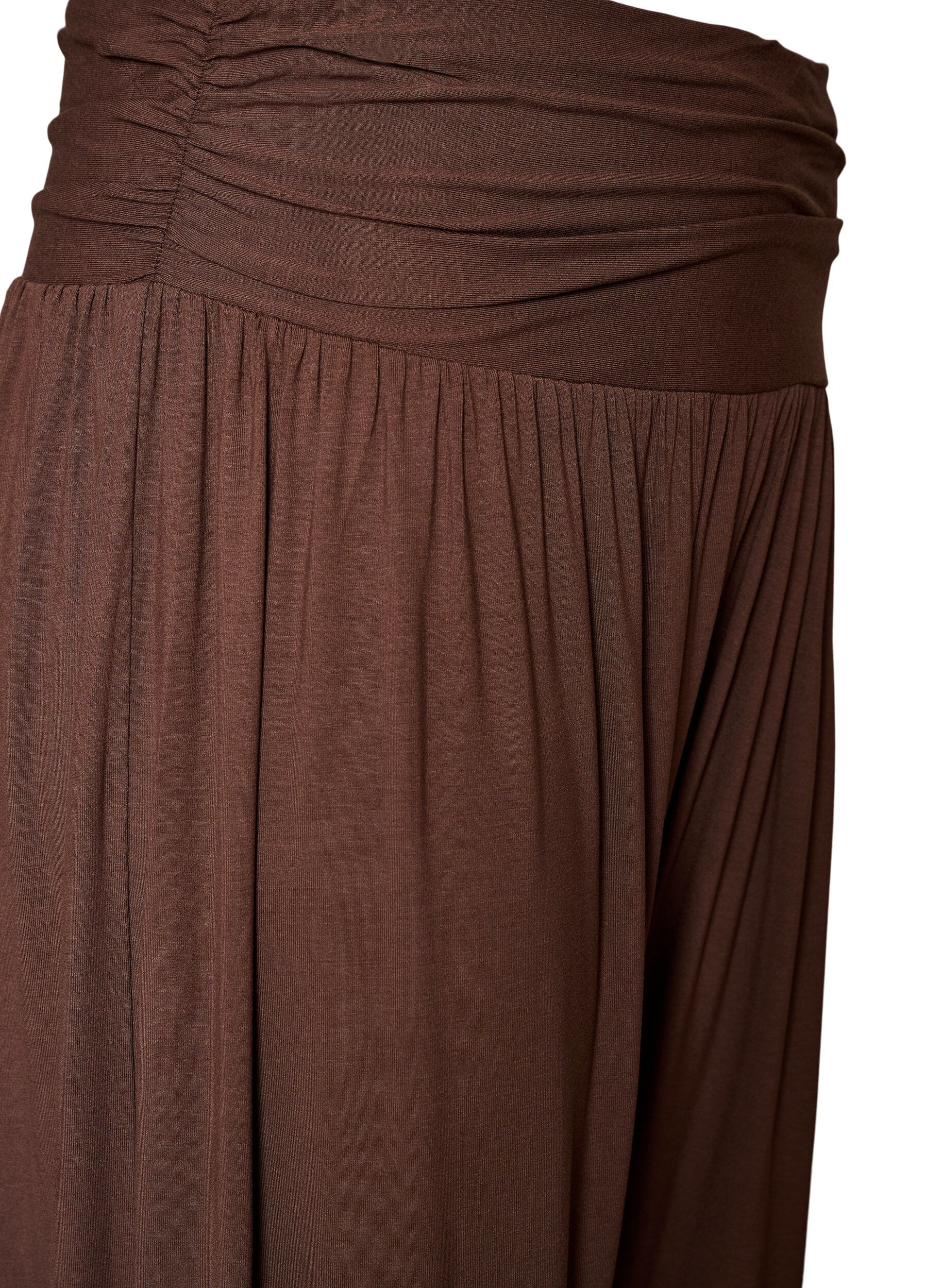 ZizziPantalon sarouel ample, Marron, Packshot image number 2