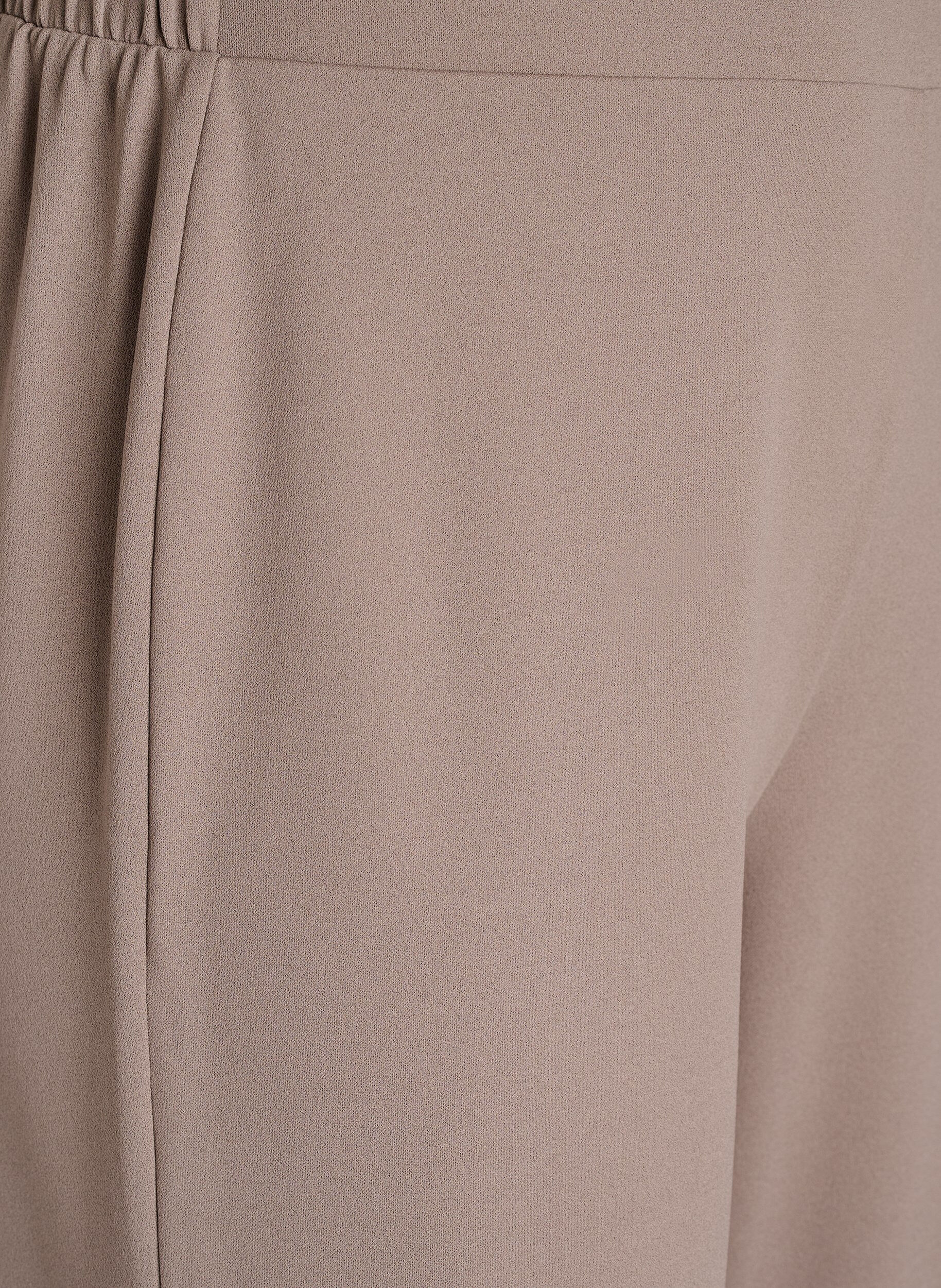 Zizzi FLASH - Pantalon ample, Beige, Packshot image number 2