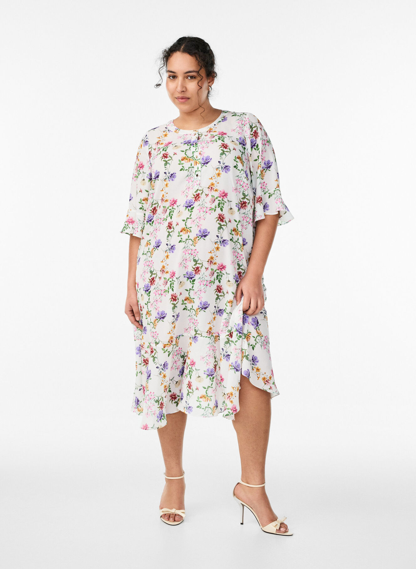Chemise,Chemisier en mousseline de soie à manches mi-longues pour femmes,chemises vintage à Chemise,Chemisier en mousseline de soie à manches mi-longues pour femmes,chemises vintage à