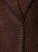 Veste teddy avec d&eacute;tails contrastants, Marron, Packshot image number 3