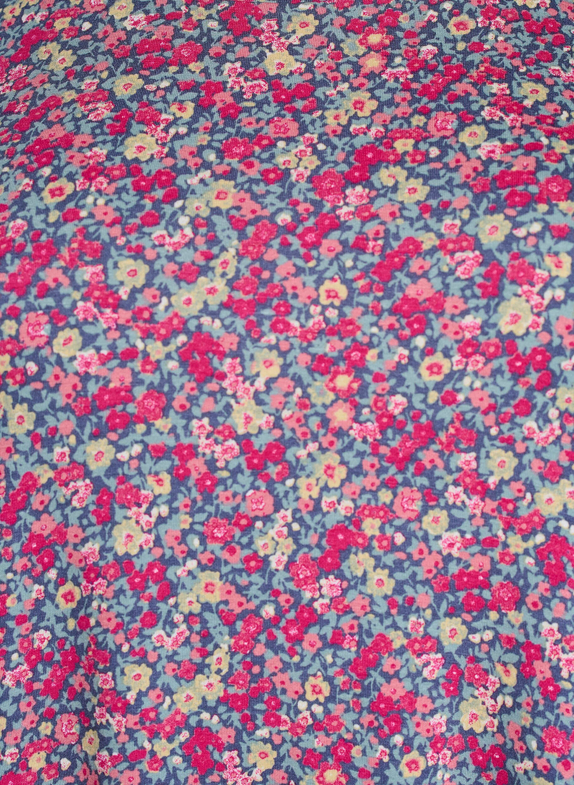 ZizziT-shirt avec imprim&eacute; floral, Rose, Packshot image number 2