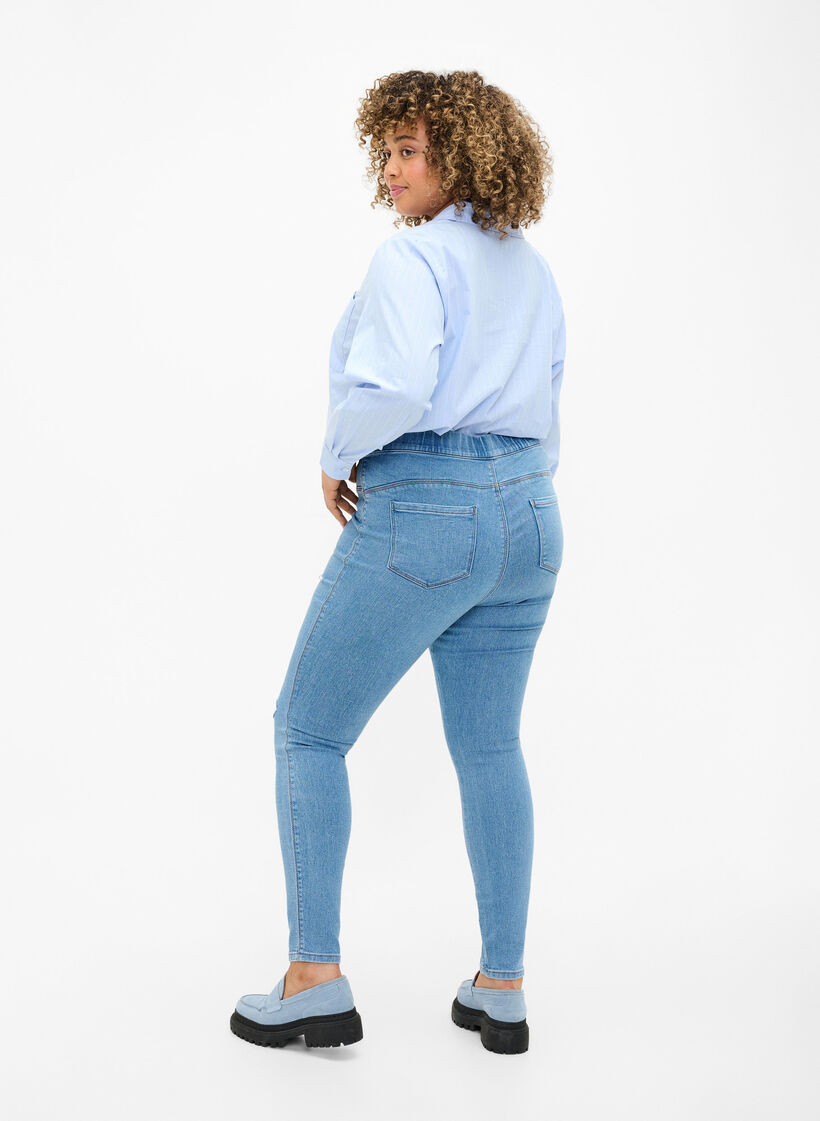 Jeggings déchirés, Light Blue, Model image number 1