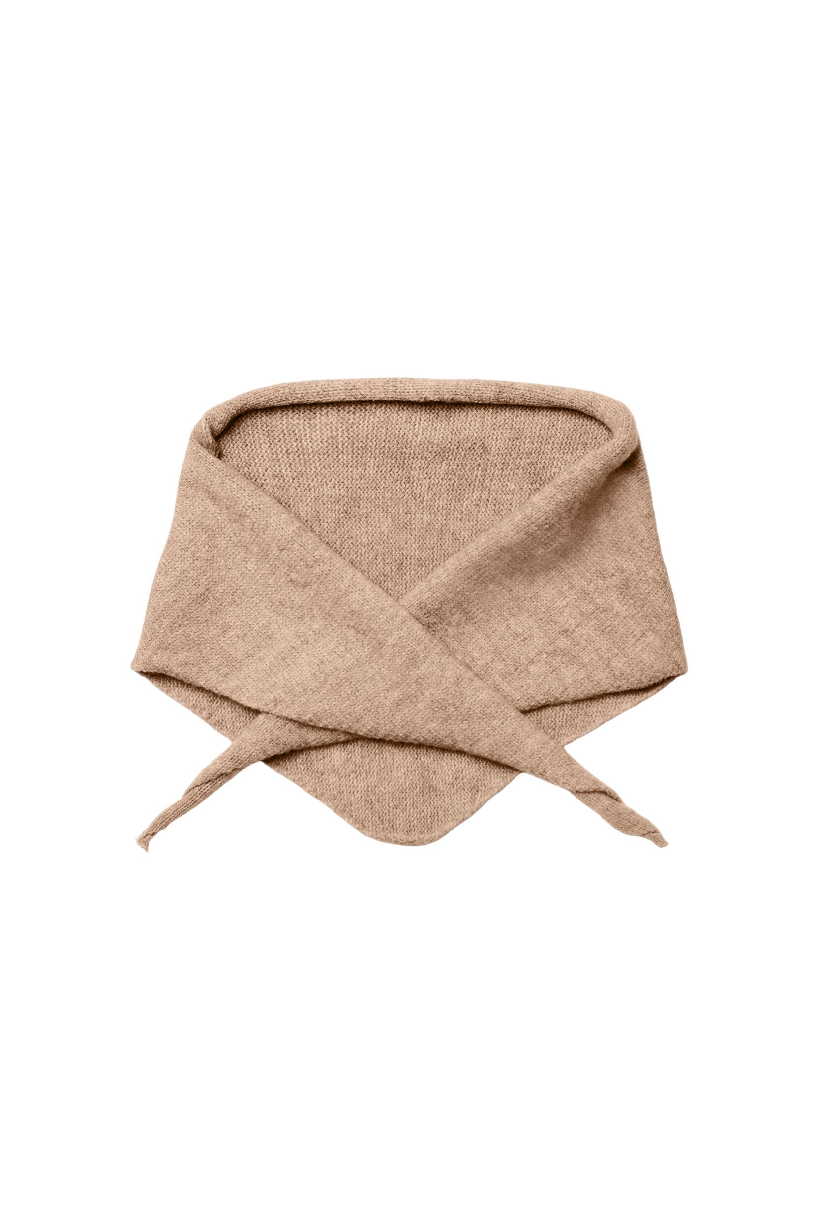 &Eacute;charpe triangle tricot&eacute;e
