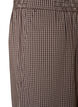 Pantalon ballon &agrave; taille haute et imprim&eacute; int&eacute;gral, Marron, Packshot image number 2