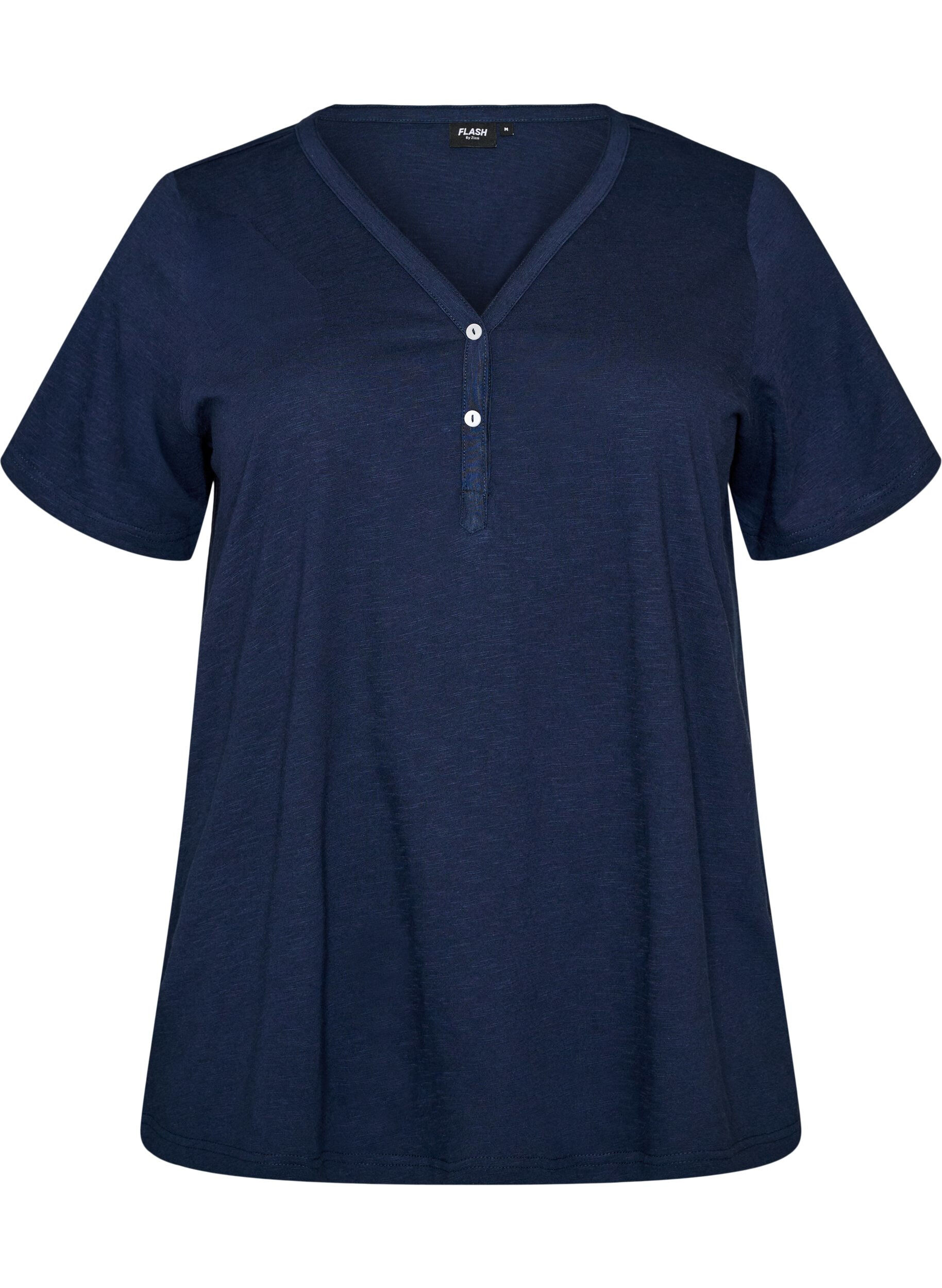 FLASH - T-shirt dot&eacute; de boutons