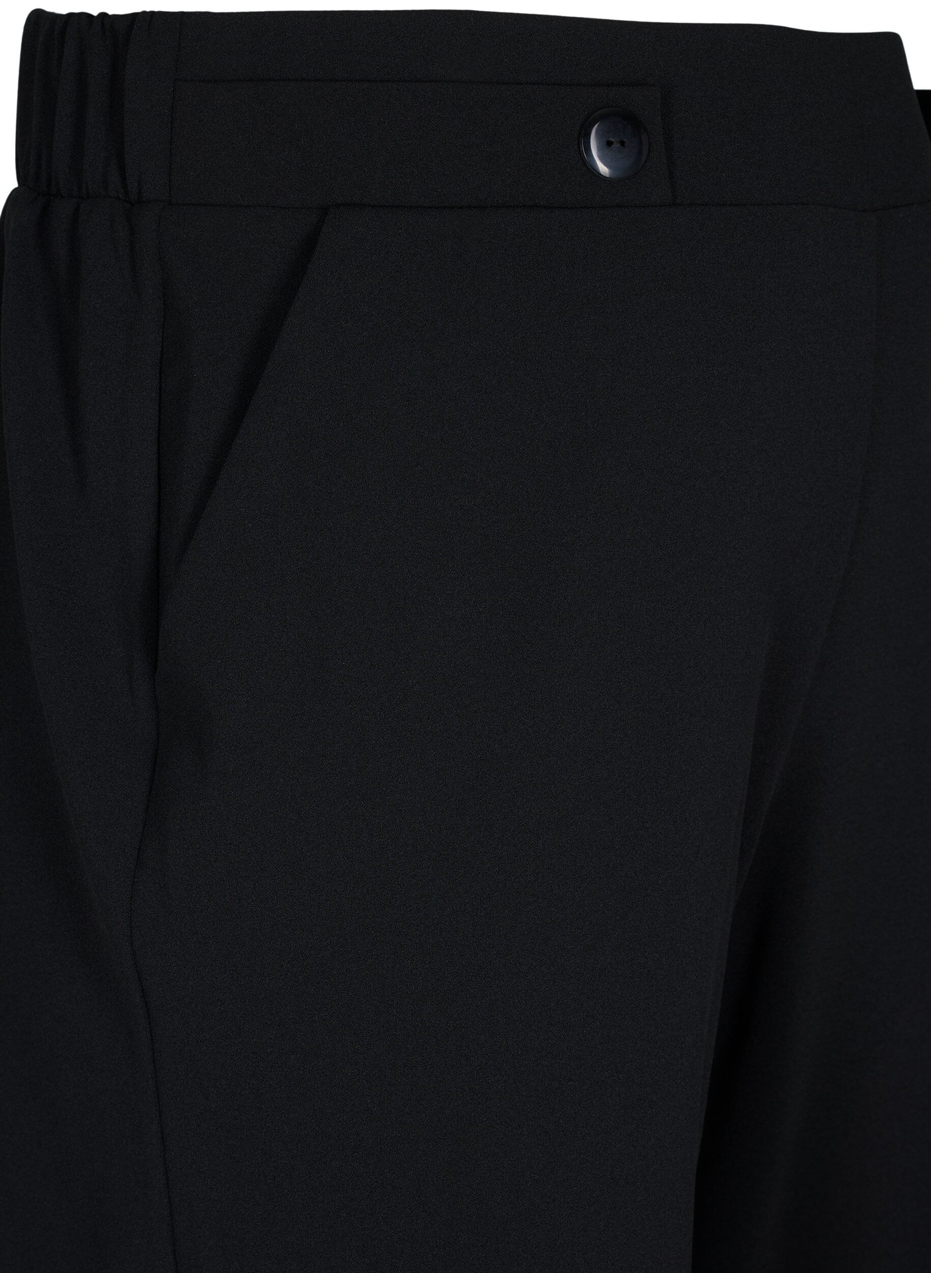 ZizziPantalon 7/8 &agrave; coupe ample, Noir, Packshot image number 2