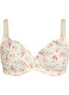 Soutien-gorge embo&icirc;tant en dentelle florale, Blanc, Packshot image number 0