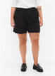 Short ample en viscose, Black, Model image number 3