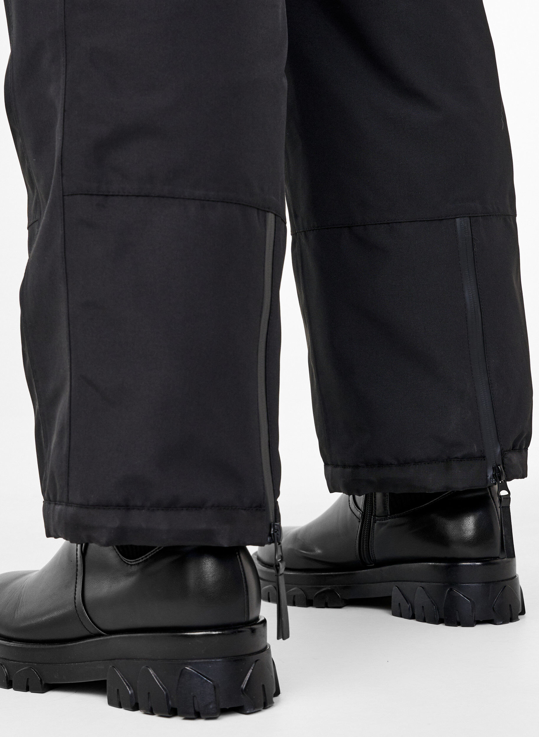 ZizziPantalon de ski avec poches et taille ajustable, Noir, Model image number 4