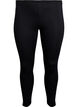Leggings en viscose avec rayures latérales, Black W. Stripe, Packshot image number 0