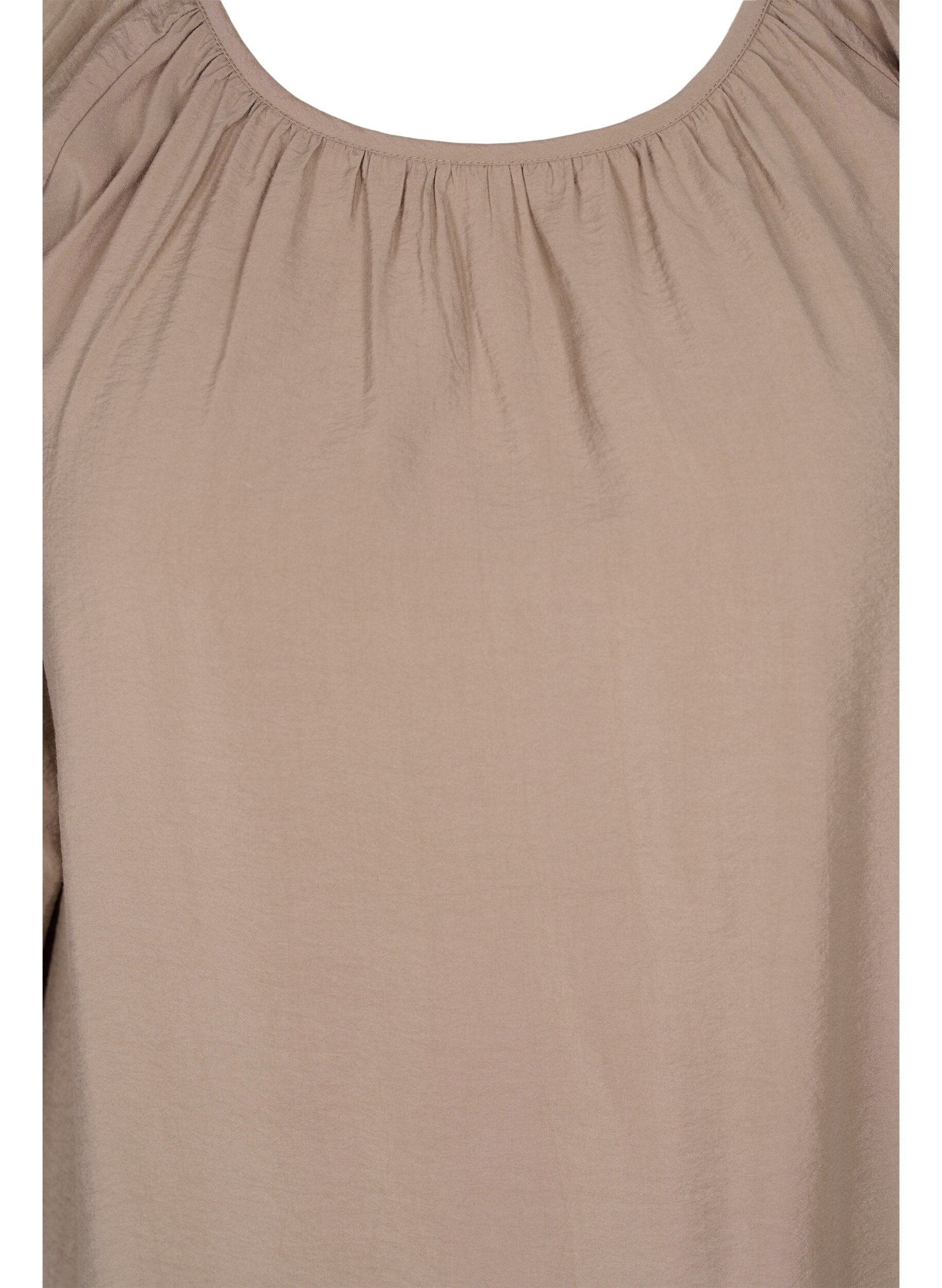 Zizzi Tunique &eacute;vas&eacute;e avec manches 3/4, Fungi, Packshot image number 2