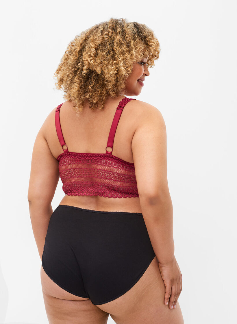 Soutien-gorge en dentelle à rembourrage léger, Nocturne ASS, Model image number 1