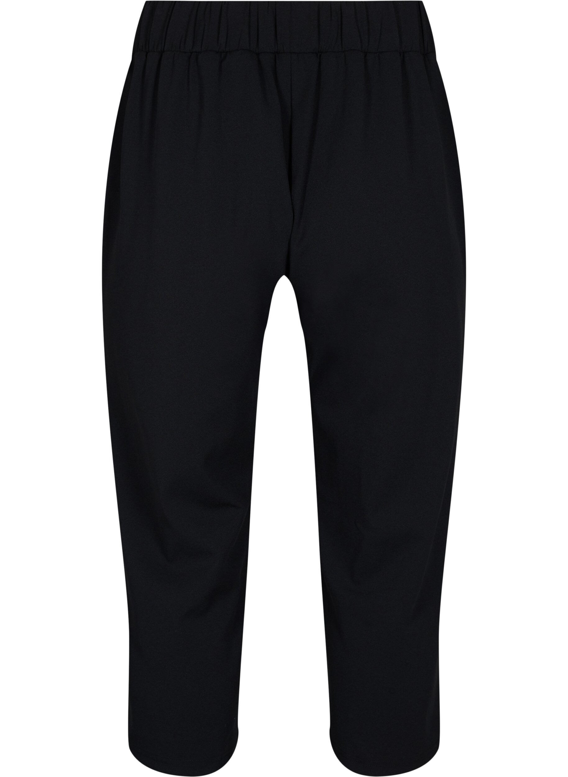 ZizziPantalon 7/8 &agrave; coupe ample, Noir, Packshot image number 1