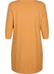 Robe avec manches 3/4 et motif rayé, Sudan Brown Mel., Packshot image number 1