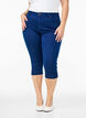 Jean capri Amy &agrave; taille haute et coupe super slim, Bleu, Packshot image number 2