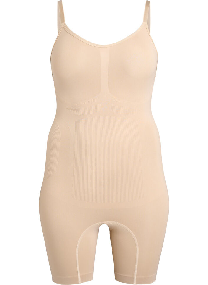 Body sculptant avec ouverture &agrave; l'entrejambe, Beige, Packshot image number 0