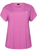 T-shirt de sport couleur unie, Violet, Packshot image number 0