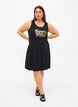 Robe sans manches en coton avec forme en A, Black W. Summer, Model image number 2