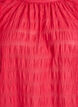 Blouse sans manches textur&eacute;e avec volants, Rouge, Packshot image number 2