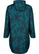 Veste de pluie avec impression, Deep Teal Black, Packshot image number 1