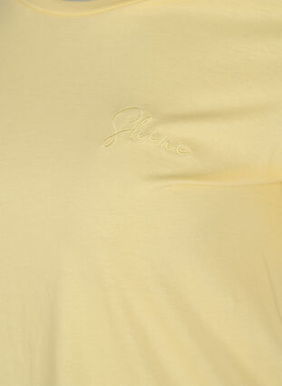 T-shirt en coton à manches courtes avec imprimé, Pale Banana Shine, Packshot image number 3