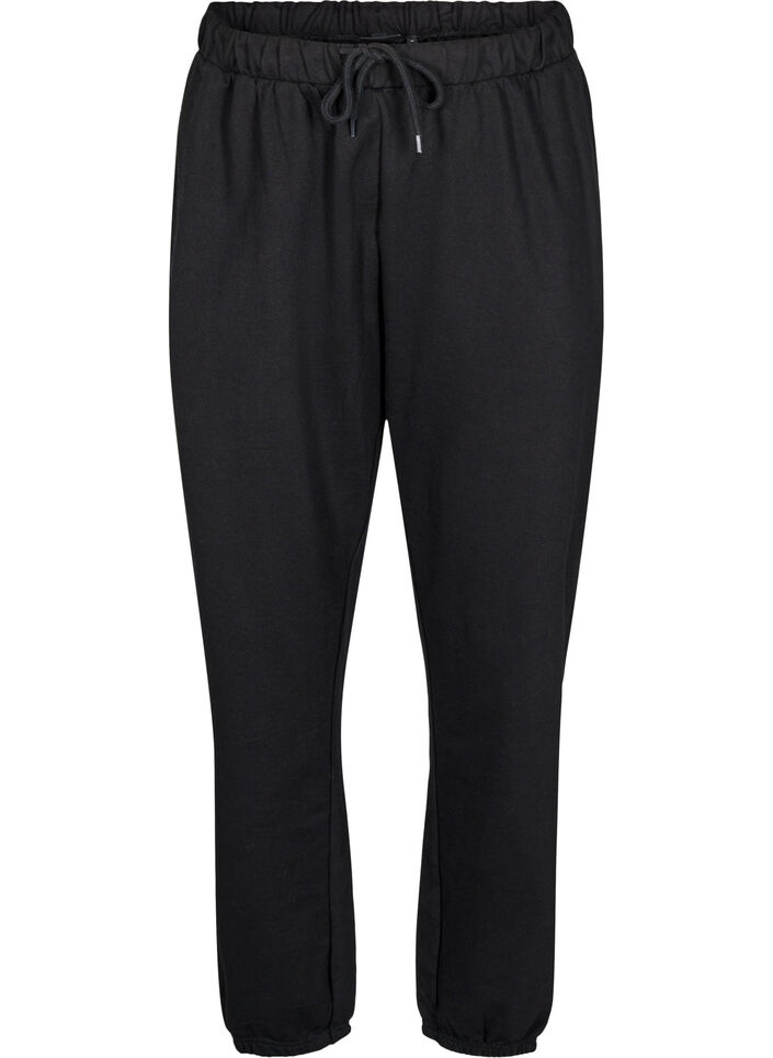 Pantalon de survêtement avec poches, Noir, Packshot image number 0