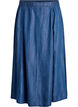 Jupe longue en lyocell aspect denim, Bleu, Packshot image number 0