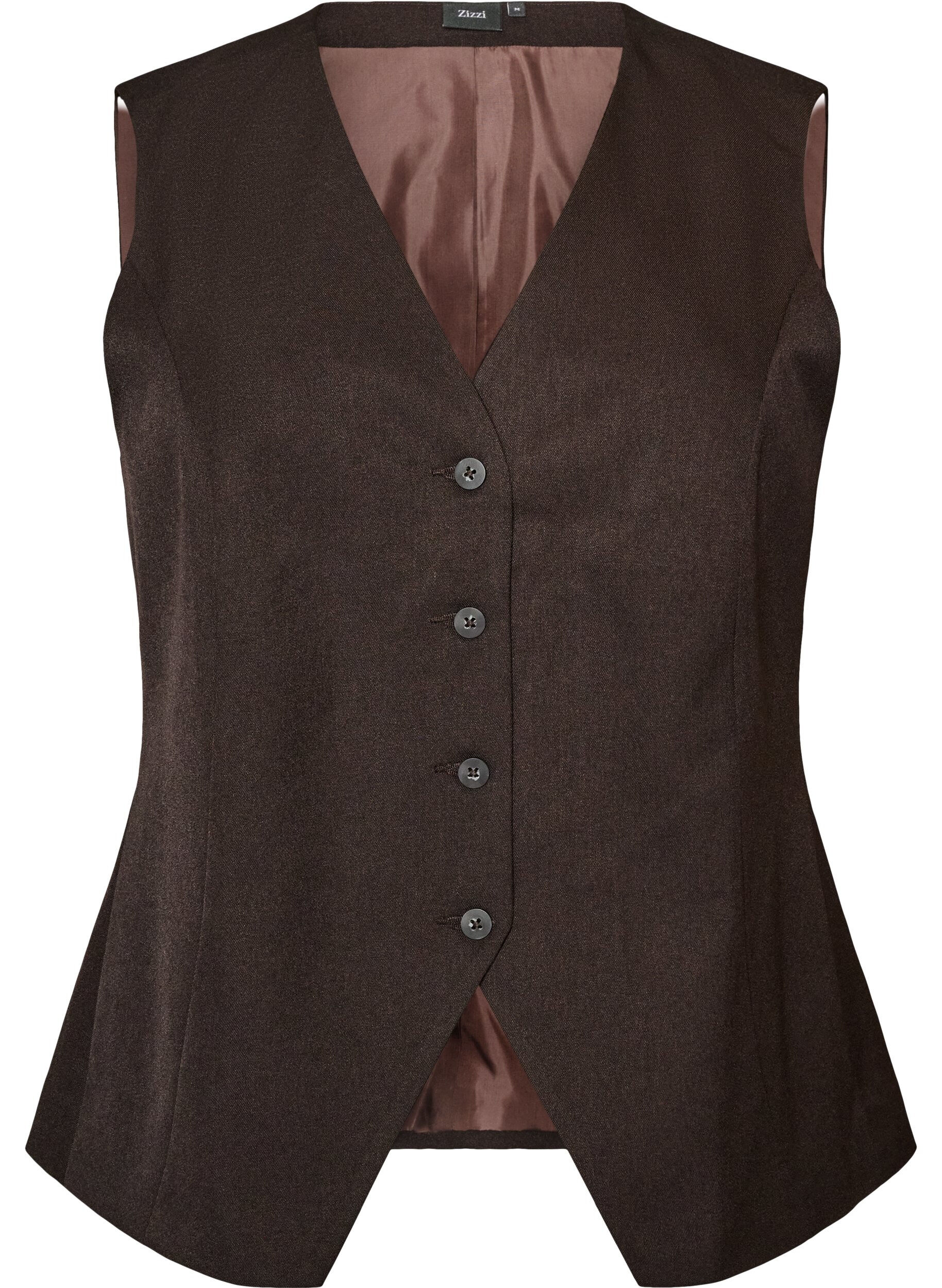 Gilet avec fermeture &agrave; boutons