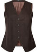 Gilet avec fermeture &agrave; boutons, Marron, Packshot image number 0