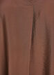 Robe &agrave; col en V en viscose, Marron, Packshot image number 2