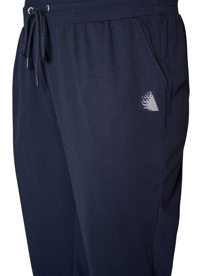 Pantalon de sport ample avec des poches, Bleu, Packshot image number 2