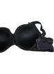 Soutien-gorge moulé avec motif en velours, Noir, Packshot image number 3