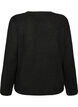 Pull ample &agrave; col rond, Noir, Packshot image number 1